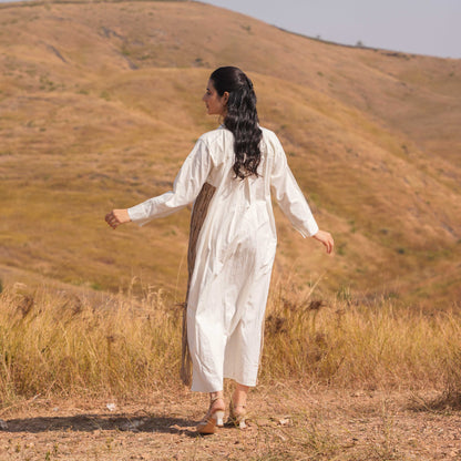 Cascade Dress - Beige