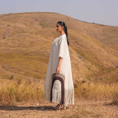 Ethera Dress and Jacket Set - Beige