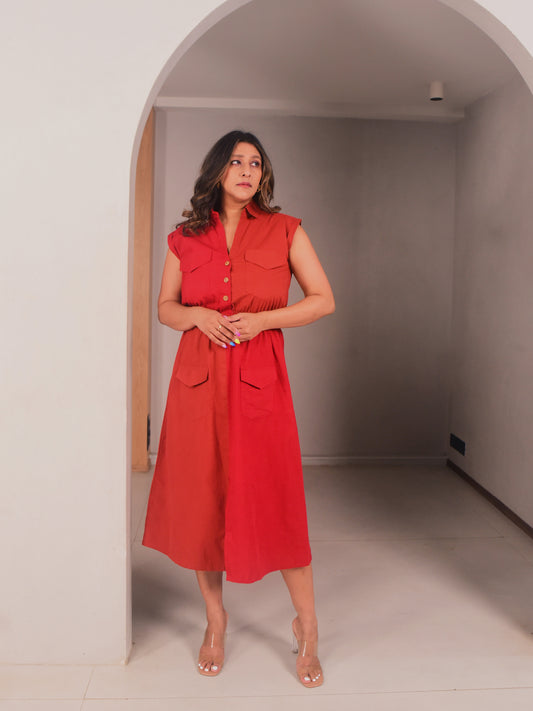 Dee Button Down Dress