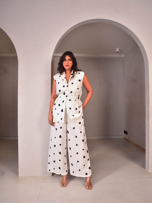 Dottie Vest Pants Set