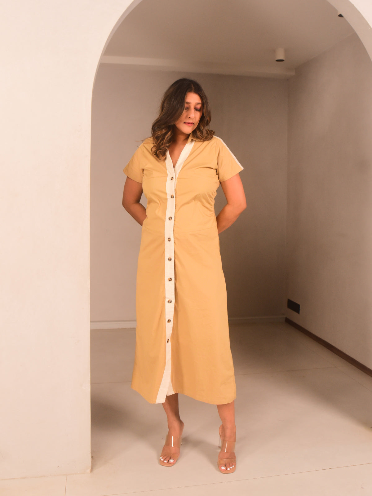 Dune Button Down Dress