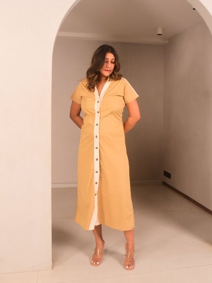 Dune Button Down Dress