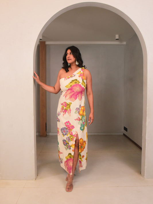 Em One Shoulder Dress