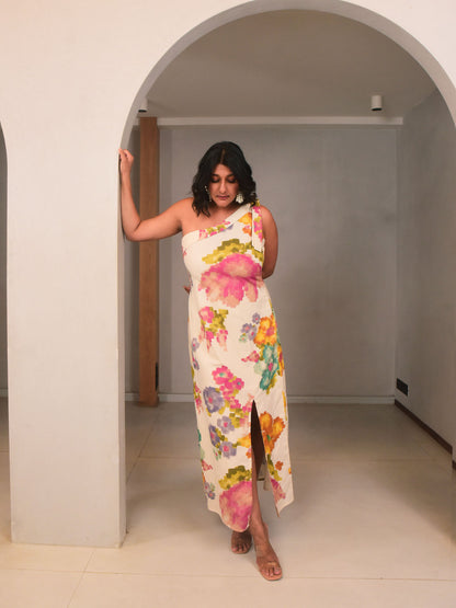 Em One Shoulder Dress