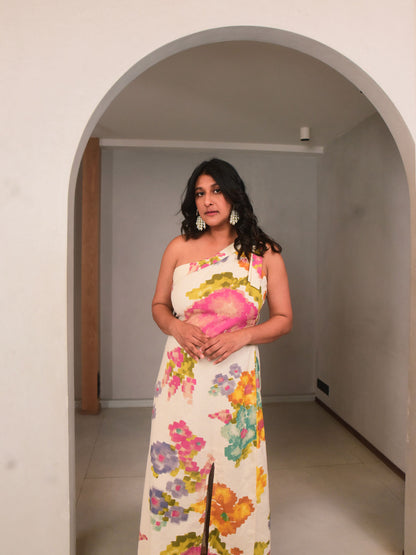 Em One Shoulder Dress