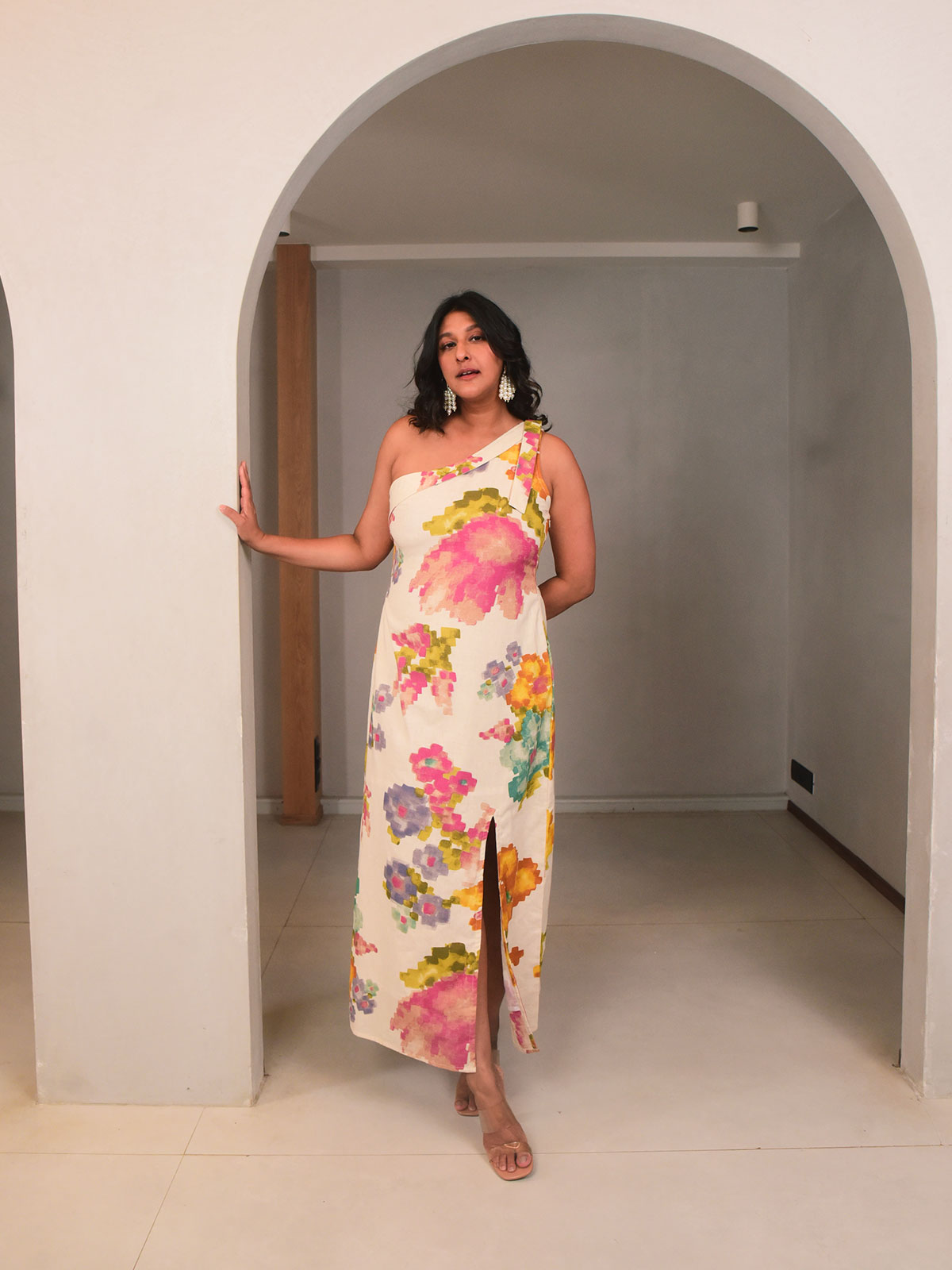 Em One Shoulder Dress