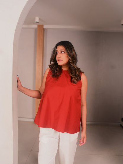 Everyday Top - Brick Red