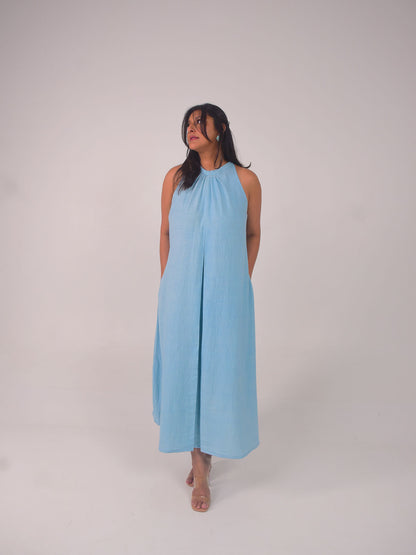 Fae Brunch Dress - Blue