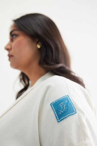 Free As The Ocean Handwoven Twill Top