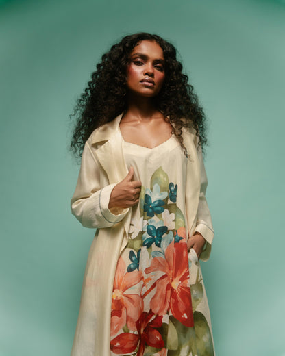 Cattleya Trench Set Beige