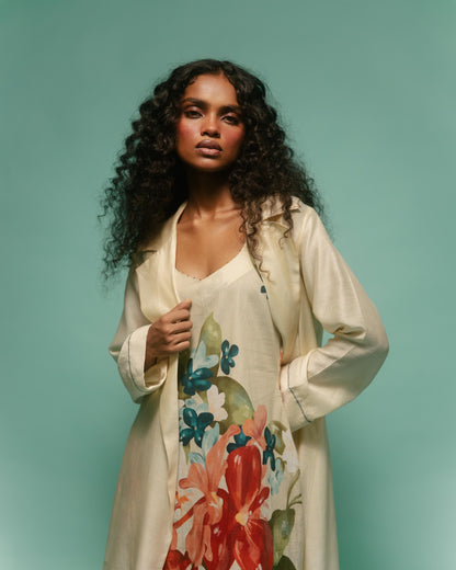 Cattleya Trench Set Beige