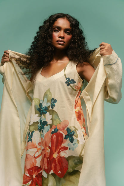 Cattleya Trench Set Beige