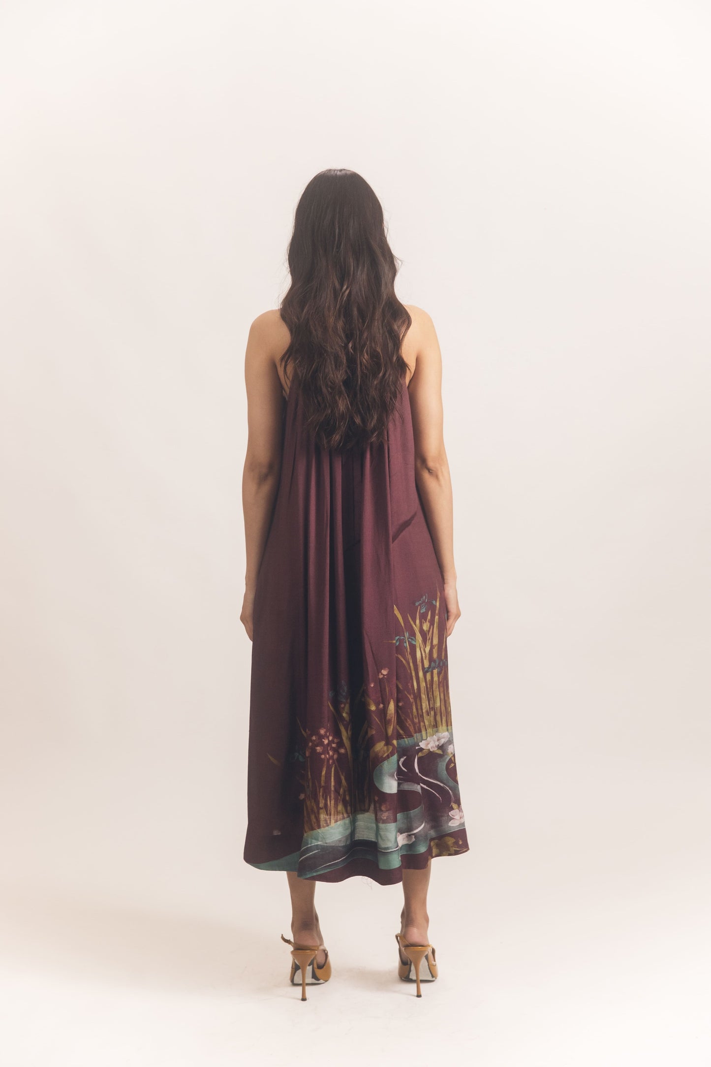 Malaiya Dress Wine