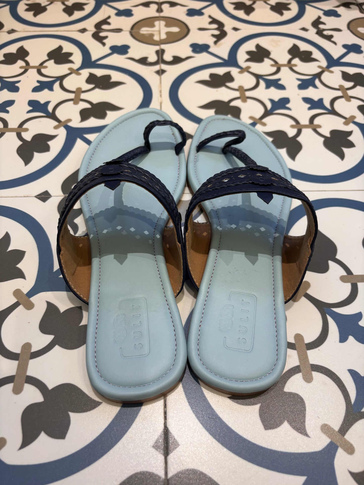 Sky Blue And Dark Blue