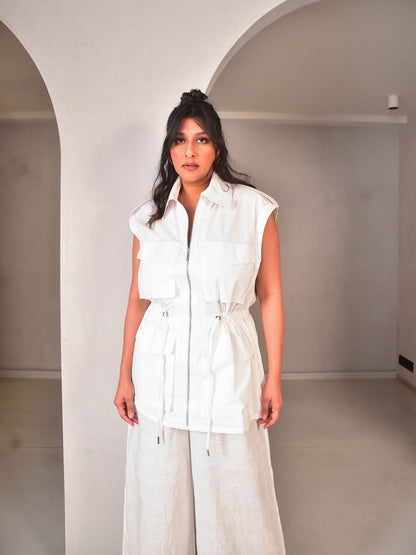 Isla Sleeveless Jacket