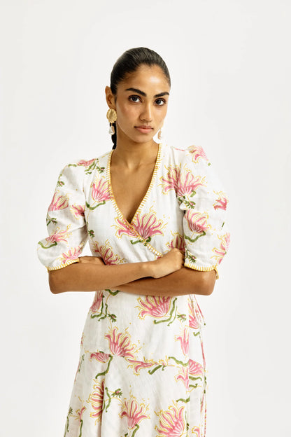 Moor Handwoven Wrap Dress