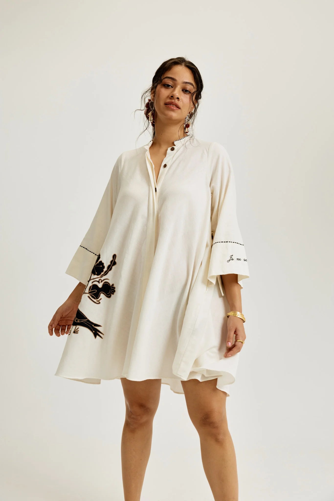 Karbi Handloom Short Dress