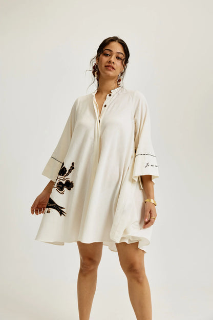 Karbi Handloom Short Dress