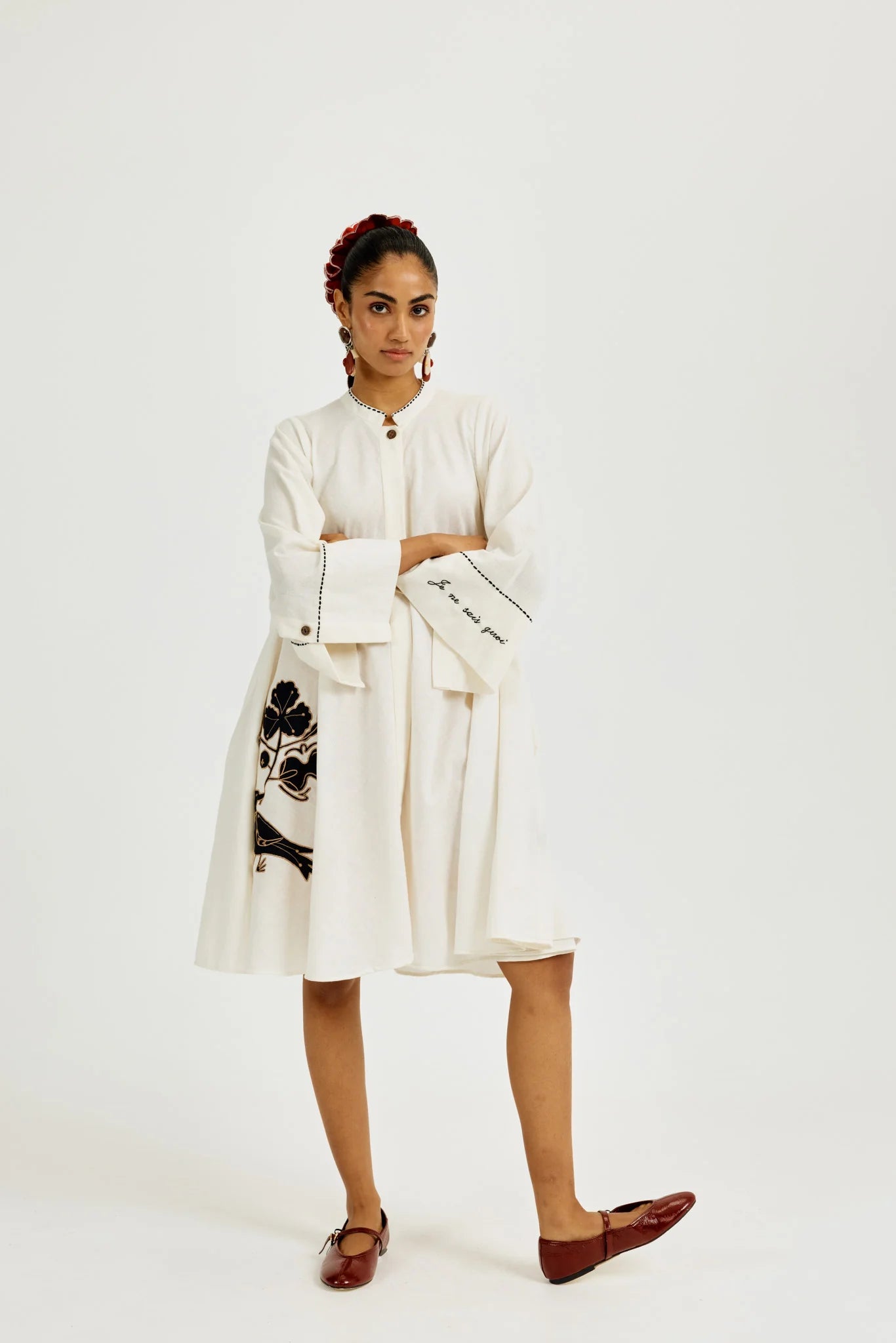 Karbi Handloom Short Dress