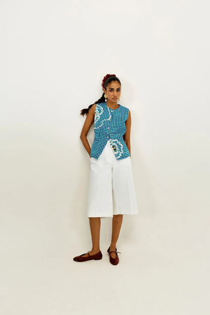 Soro Check Waistcoat