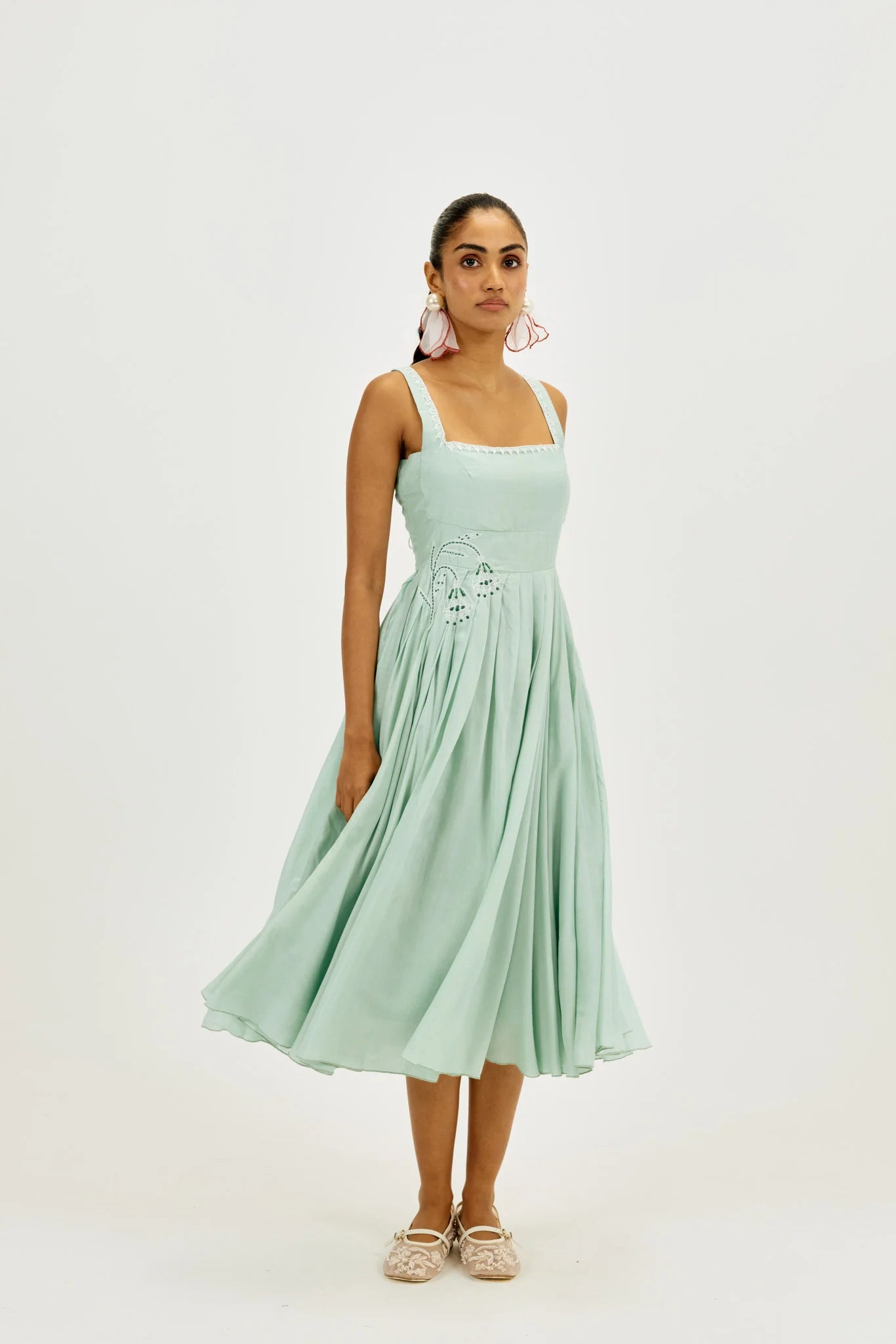 Cuna Pleated Dress