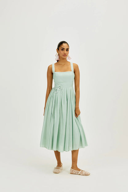 Cuna Pleated Dress