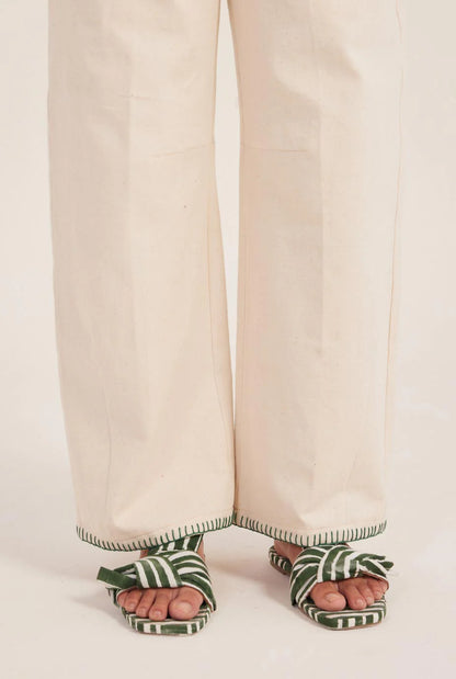 Kiji Handloom Denim Trousers