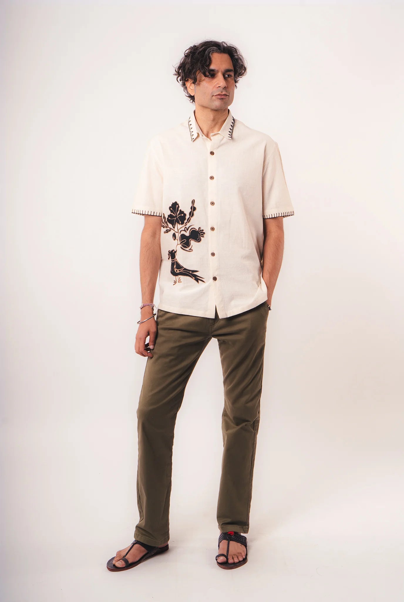 Karbi Applique Shirt