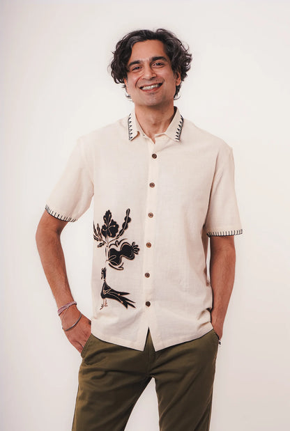 Karbi Applique Shirt