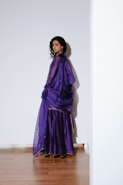 Angoor Silk Sharara Set