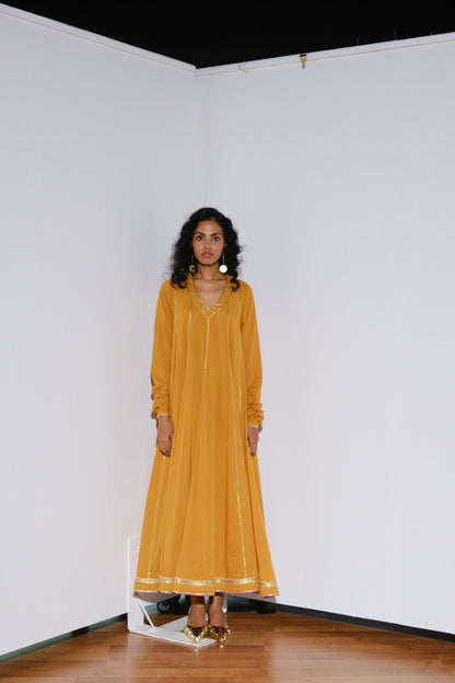 Kiran Gown With Dupatta