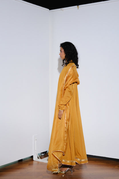 Kiran Gown With Dupatta