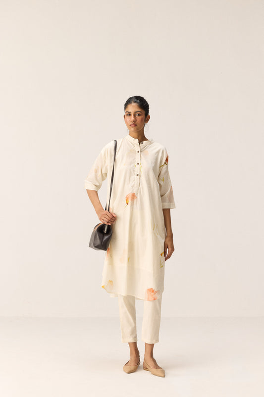 French Hydrangeas Kurta set
