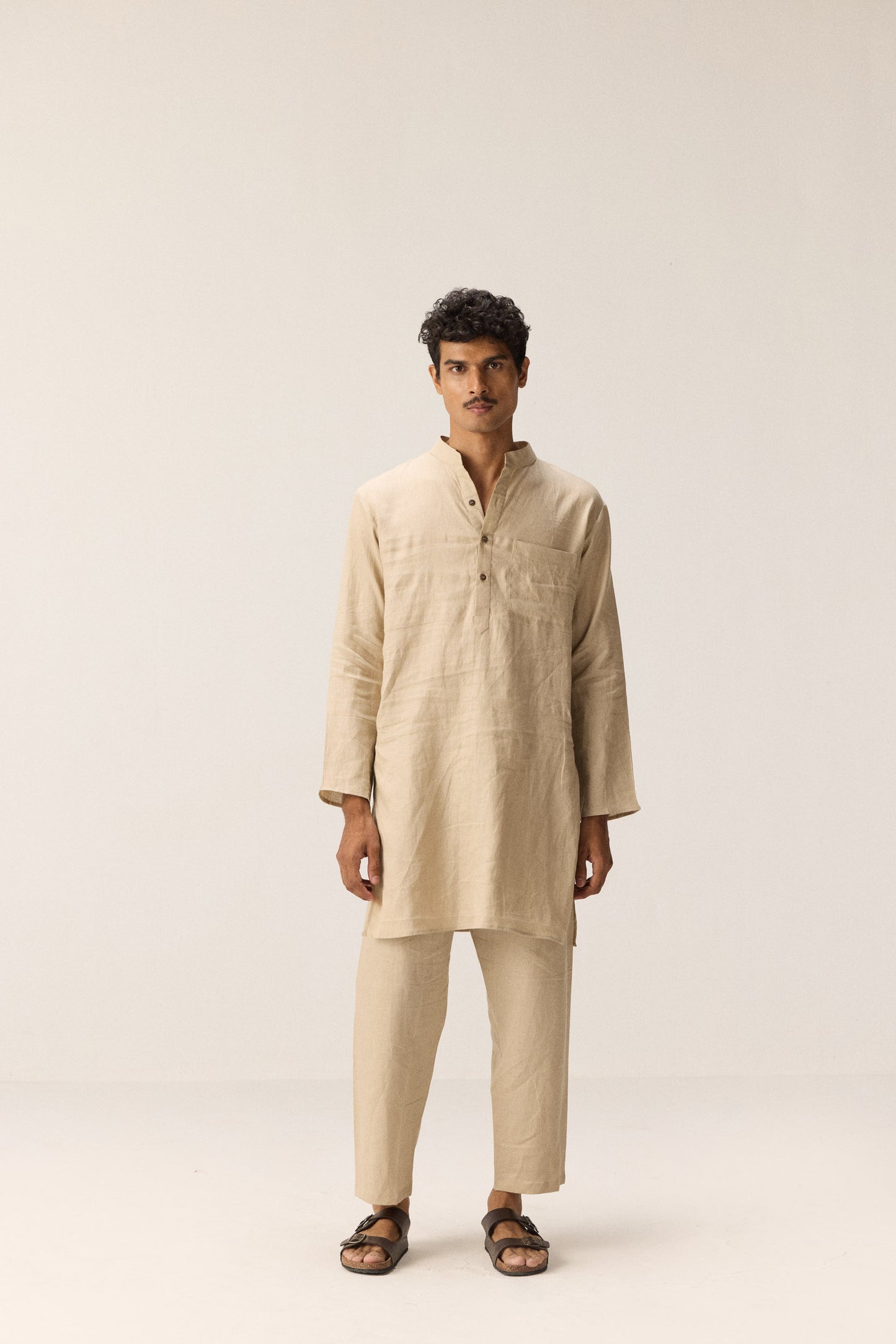 Sandalwood Kurta Set