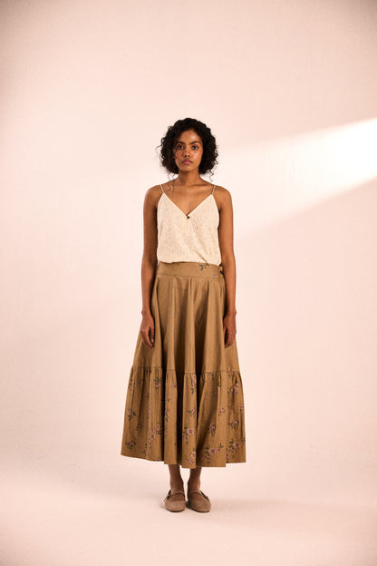 Rust Rose Skirt