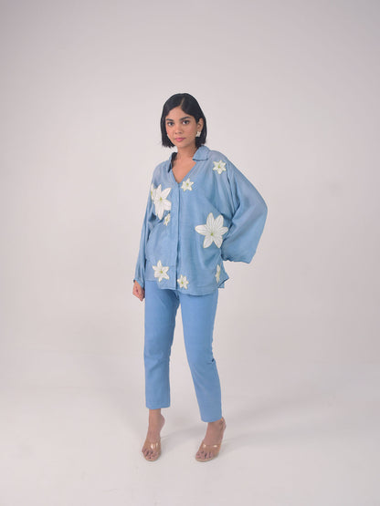 Lisa Applique Modal Shirt