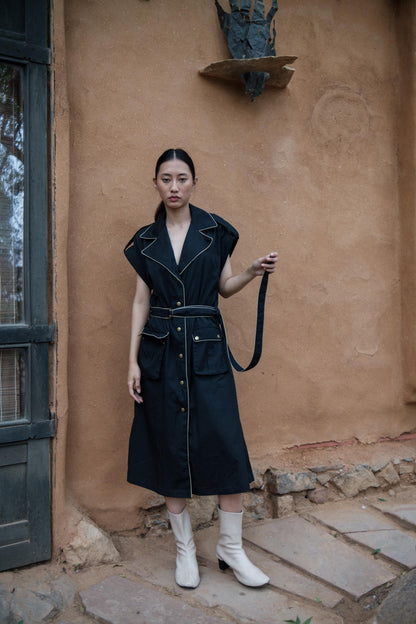 Harajuku Trench Black