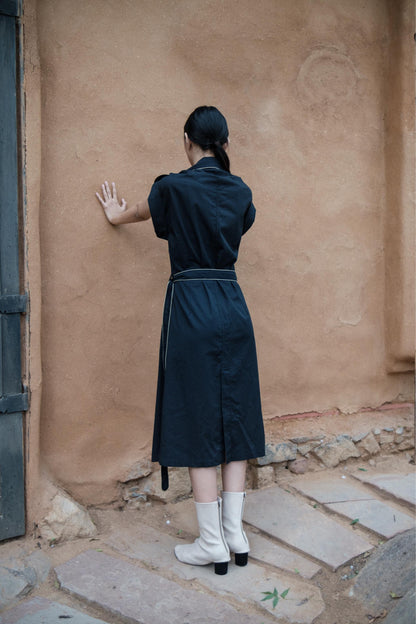 Harajuku Trench Black