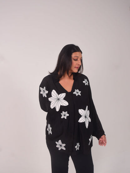 Nyx Applique Modal Shirt