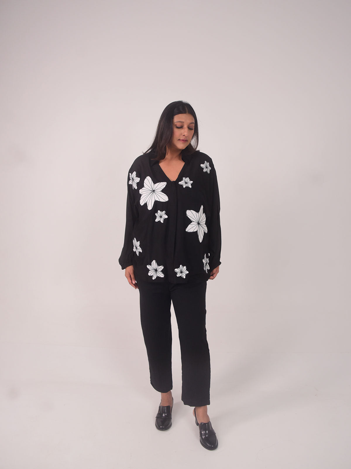 Nyx Applique Modal Shirt