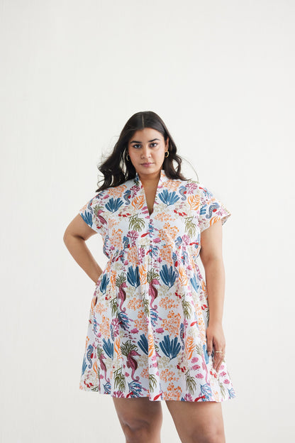 Ocean Heart Organic Cotton Dress
