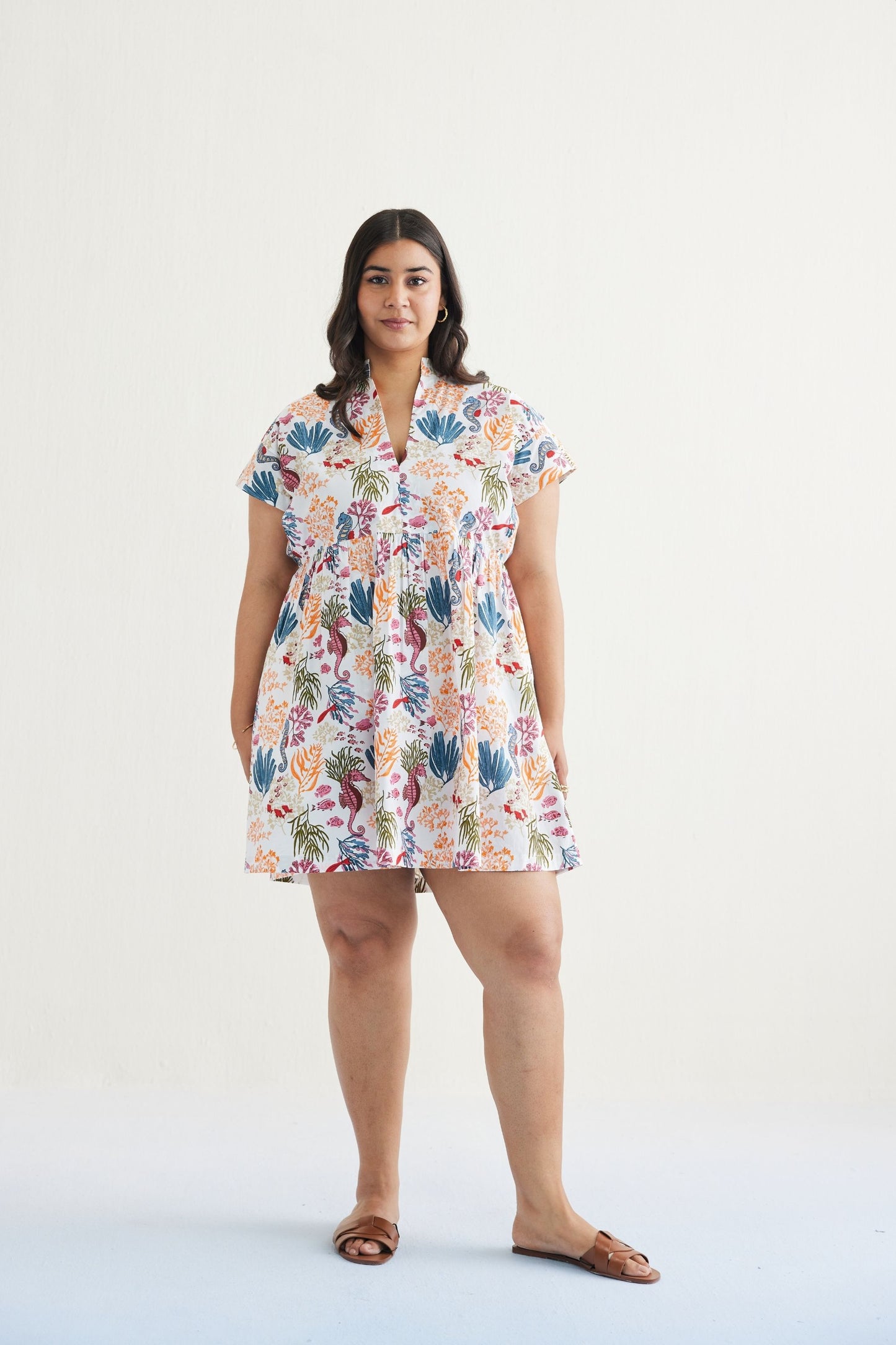 Ocean Heart Organic Cotton Dress