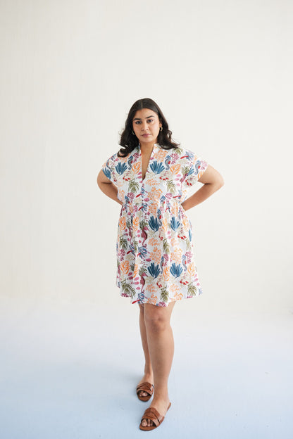 Ocean Heart Organic Cotton Dress