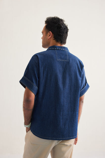 Ocean Morning Sustainable Denim Shirt