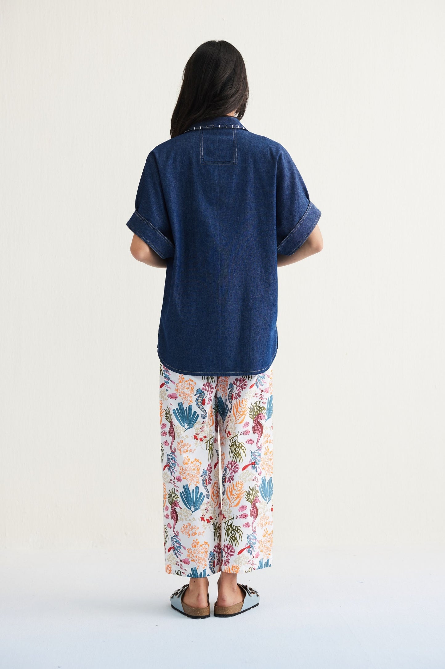 Ocean Morning Sustainable Denim Shirt