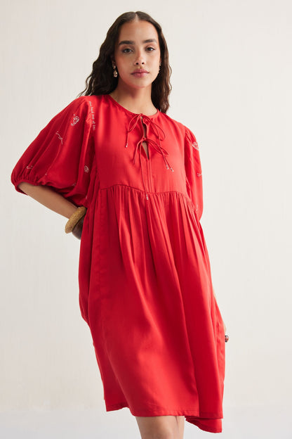 Ocean Wilds Tencel Dress