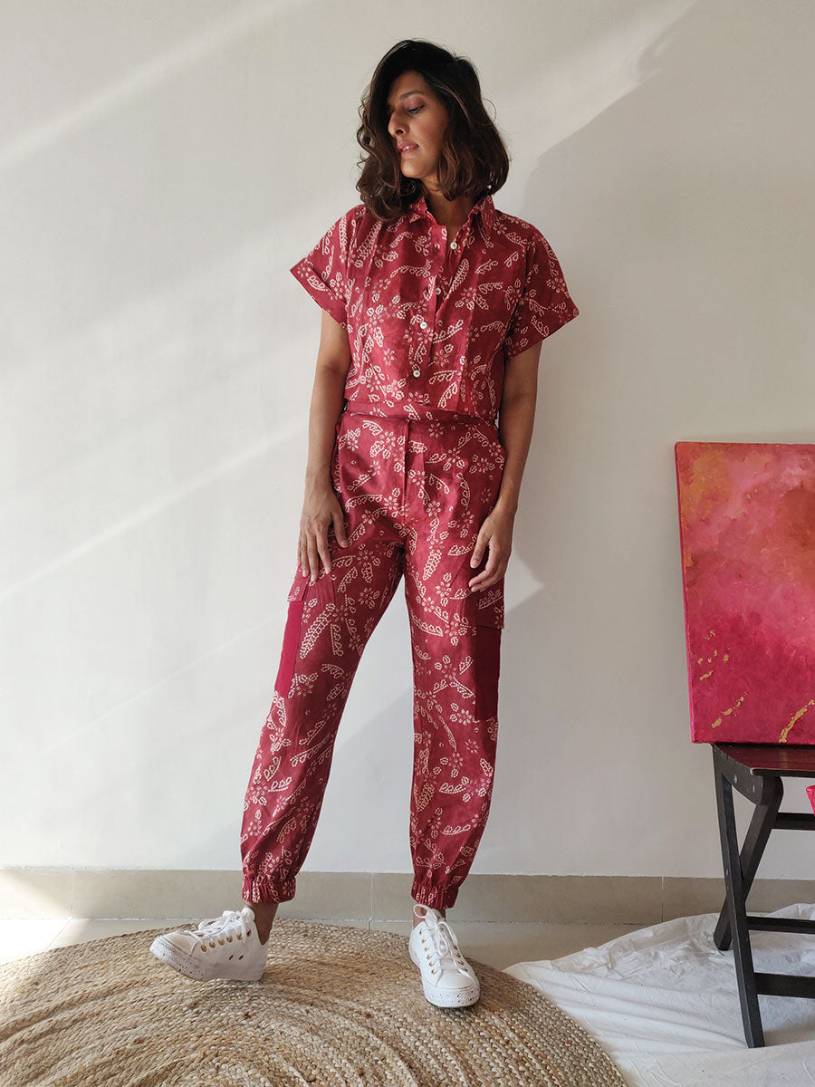 Plum Crop Shirt - WhySoBlue