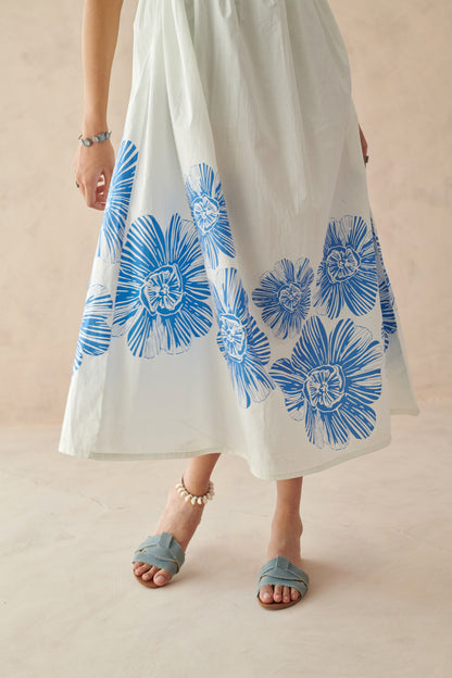 Sephora White Long Dress