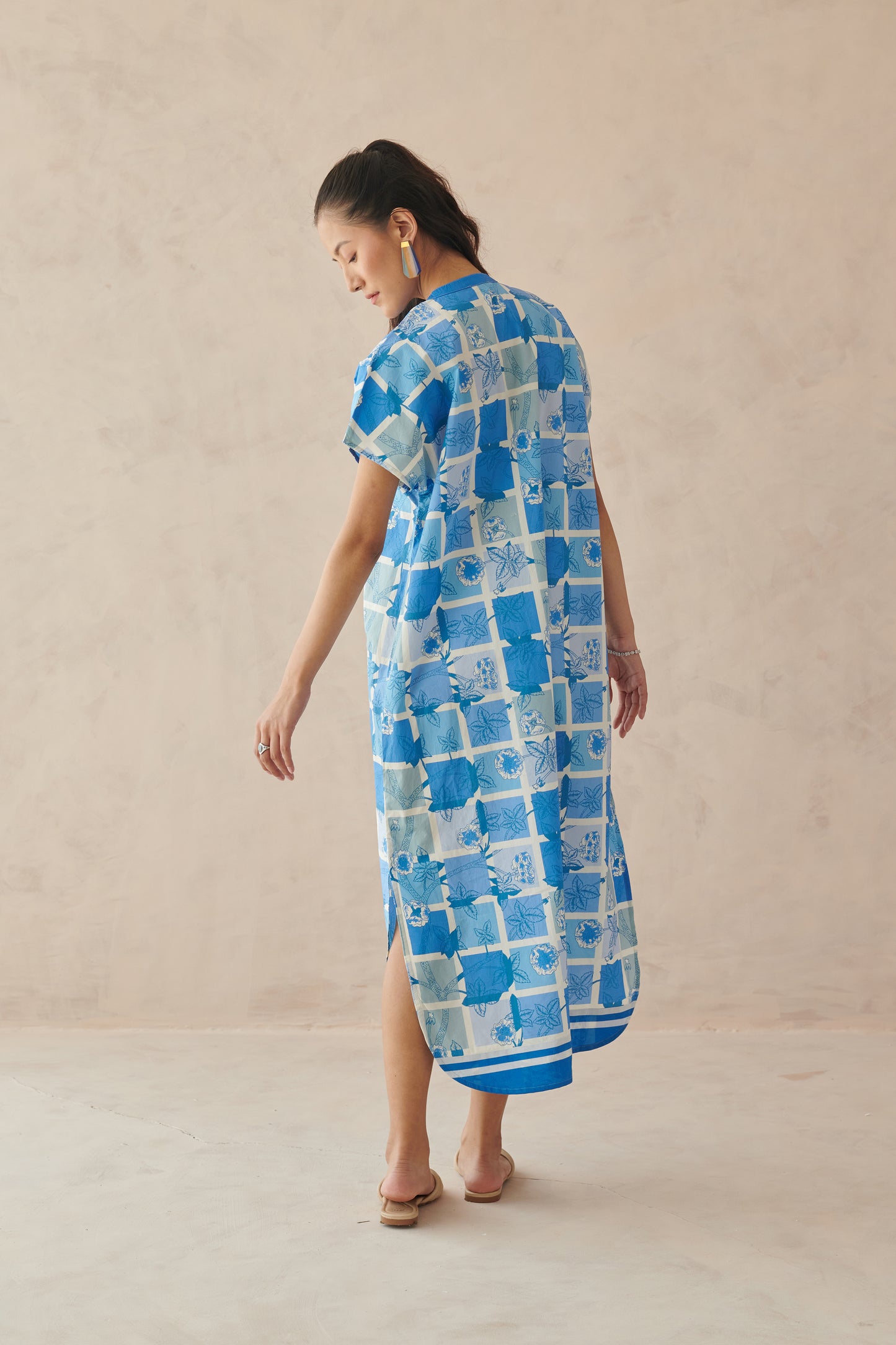 Ines Blue Long Dress