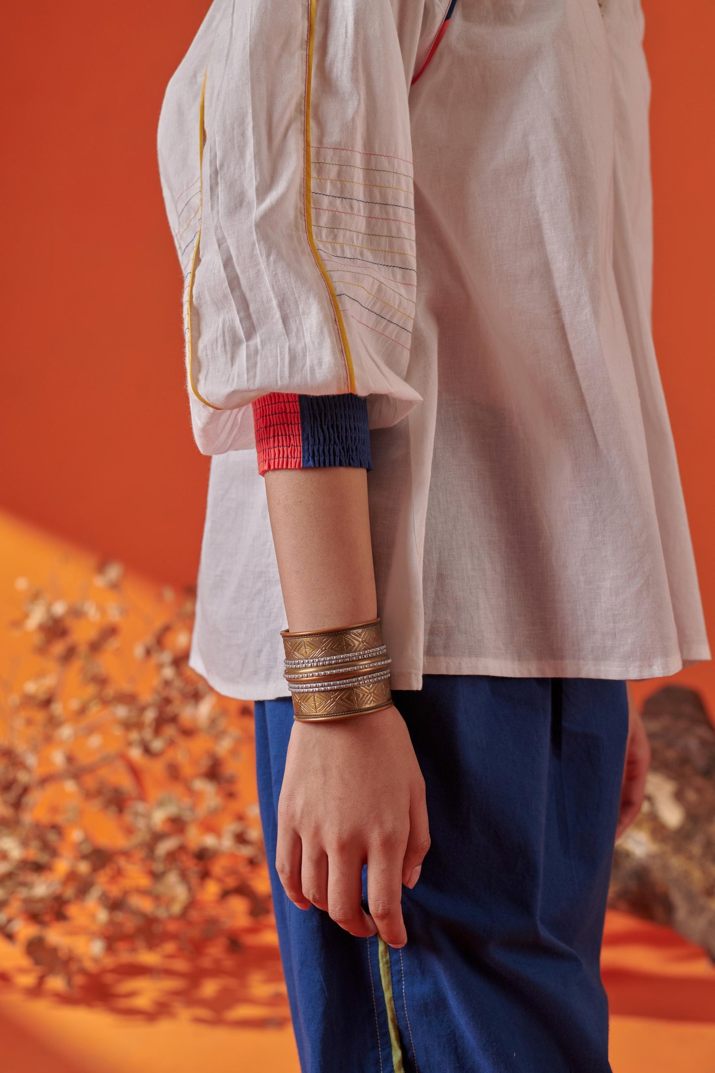 Plush White Raglan Sleeve Top